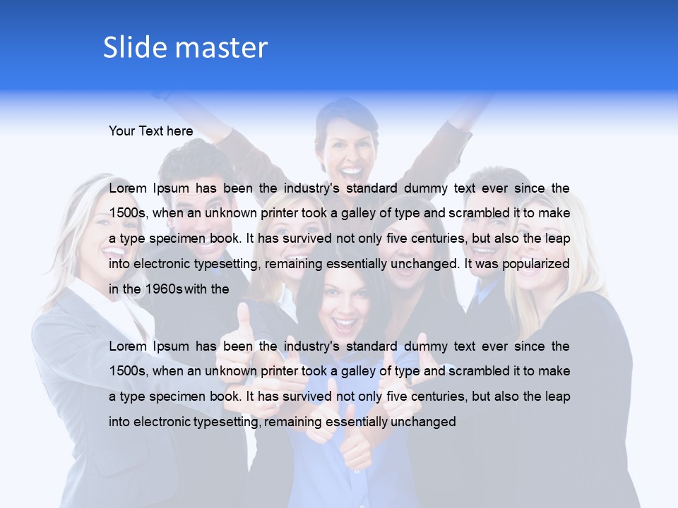 Educated Business Job PowerPoint Template