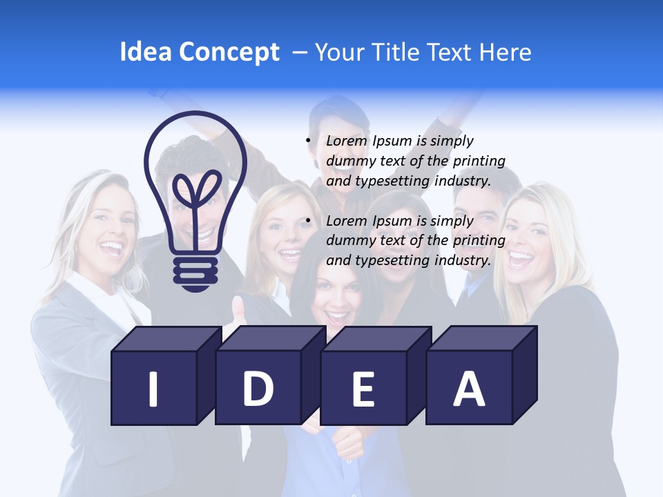 Educated Business Job PowerPoint Template