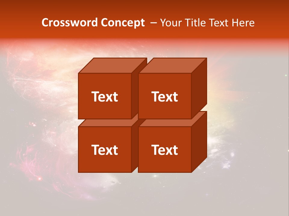 Orbit Night Light PowerPoint Template