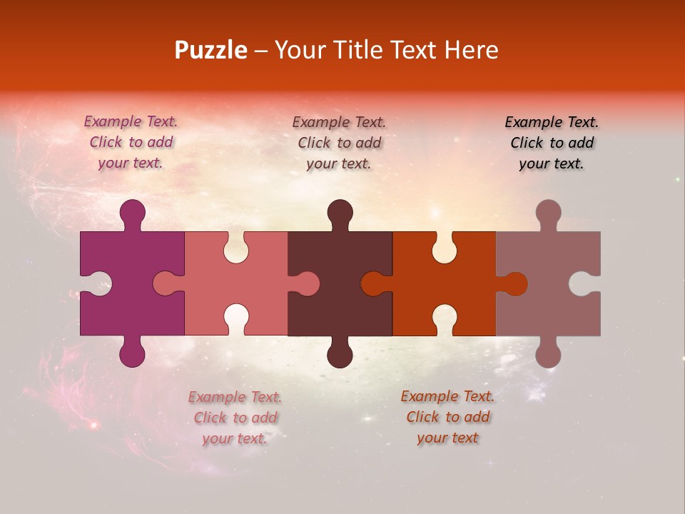 Orbit Night Light PowerPoint Template