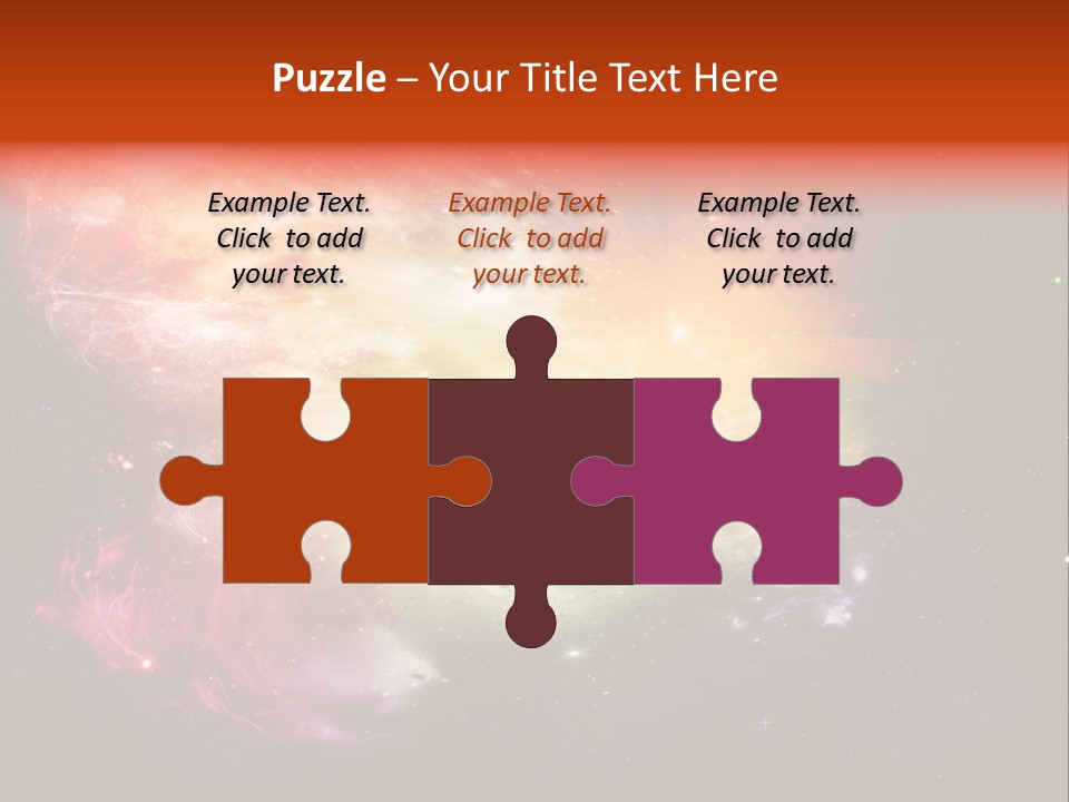 Orbit Night Light PowerPoint Template