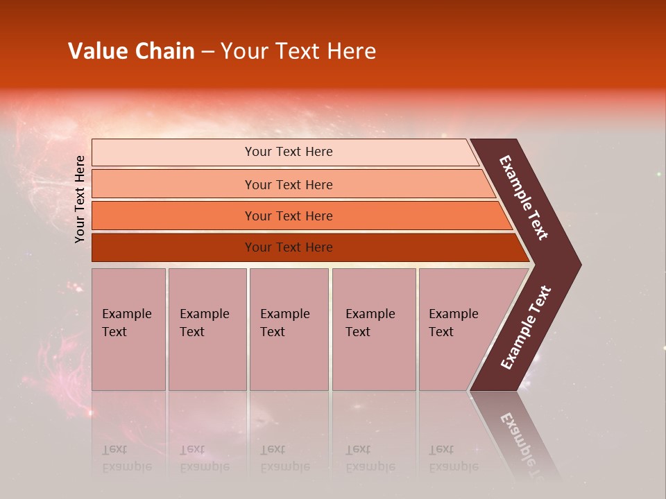 Orbit Night Light PowerPoint Template