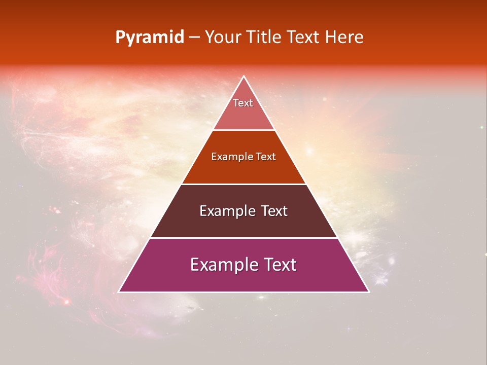 Orbit Night Light PowerPoint Template