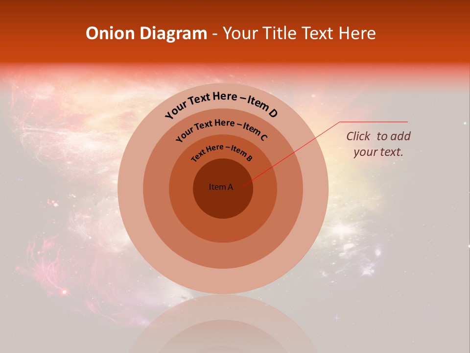 Orbit Night Light PowerPoint Template