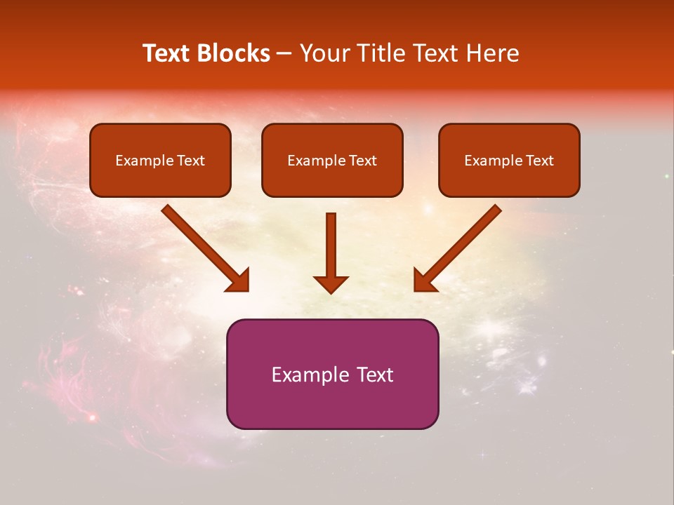 Orbit Night Light PowerPoint Template