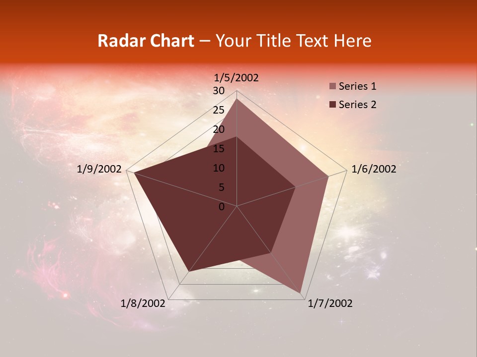 Orbit Night Light PowerPoint Template