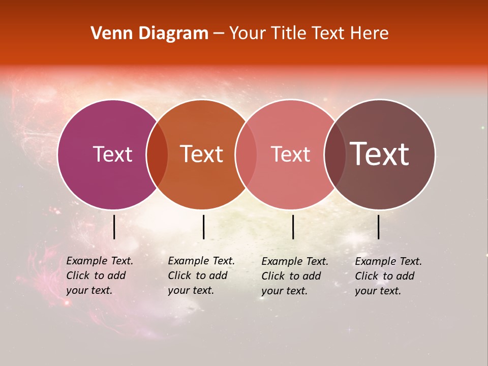 Orbit Night Light PowerPoint Template