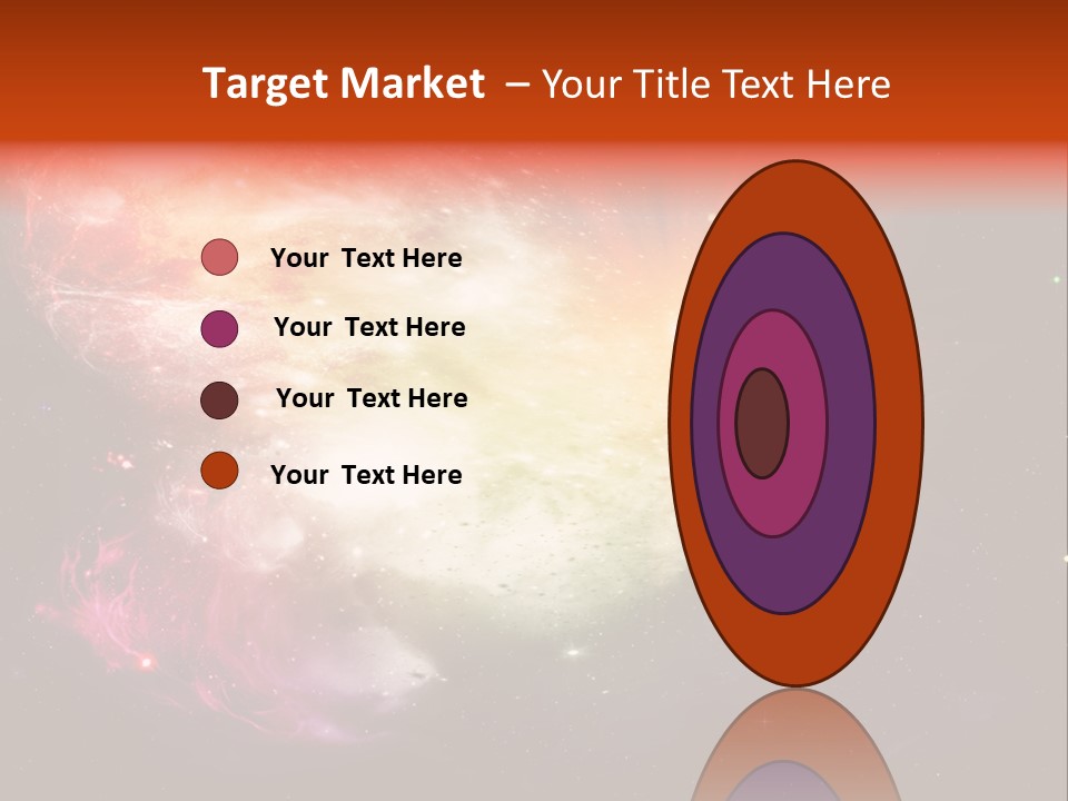 Orbit Night Light PowerPoint Template