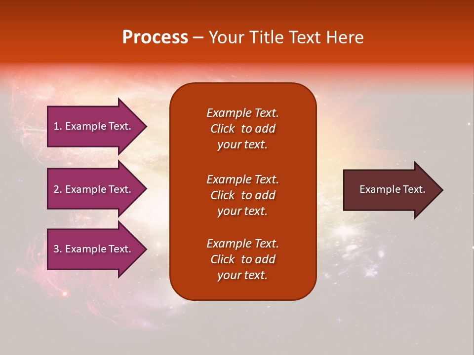 Orbit Night Light PowerPoint Template
