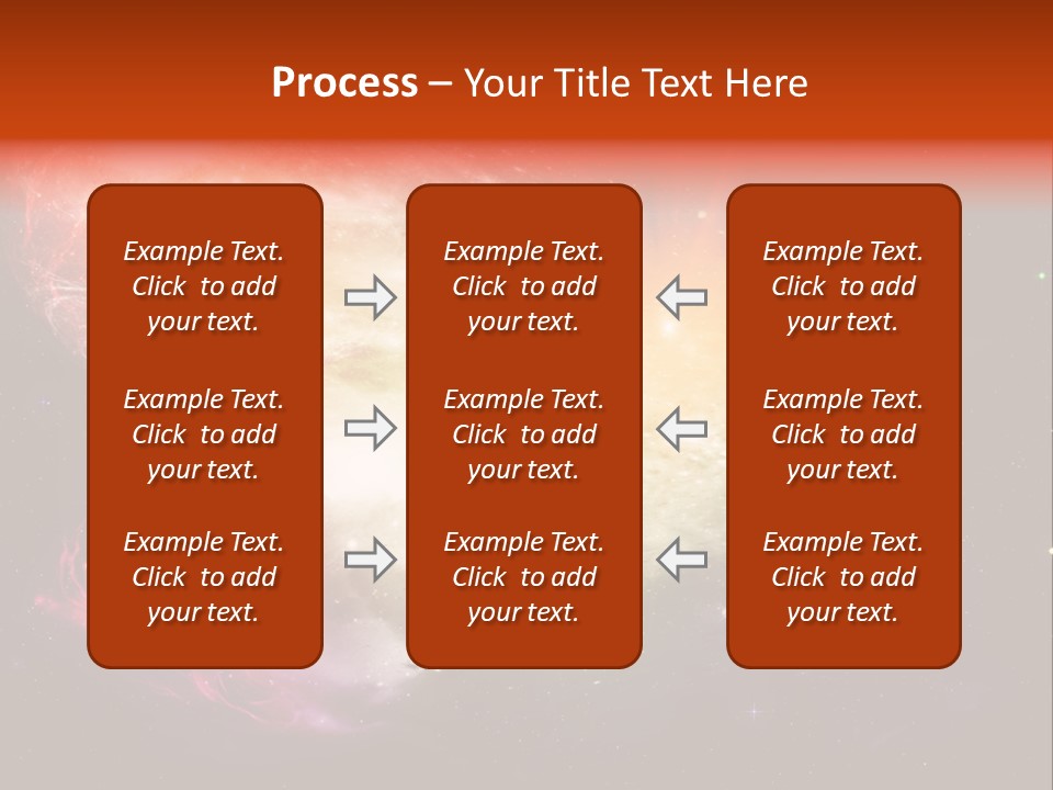 Orbit Night Light PowerPoint Template