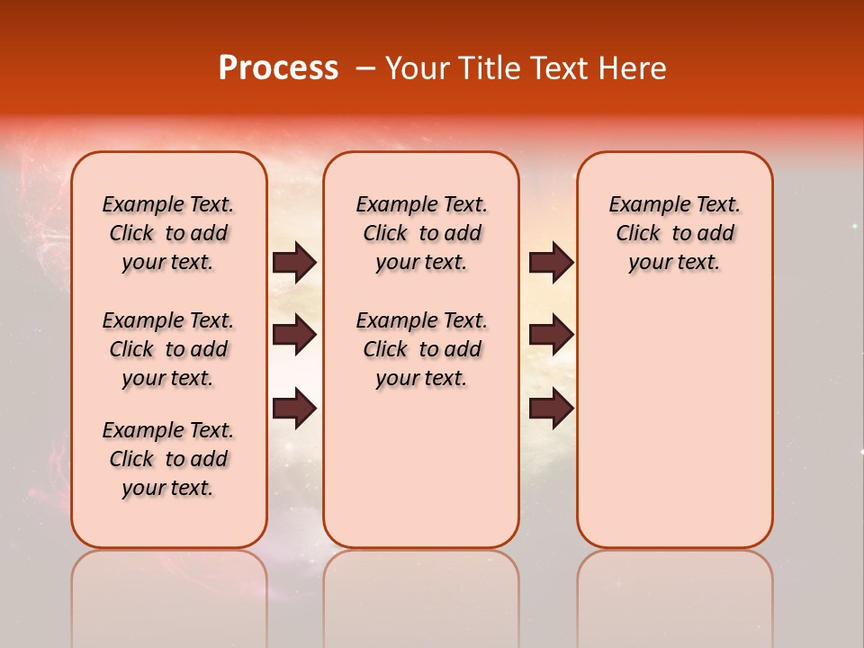 Orbit Night Light PowerPoint Template