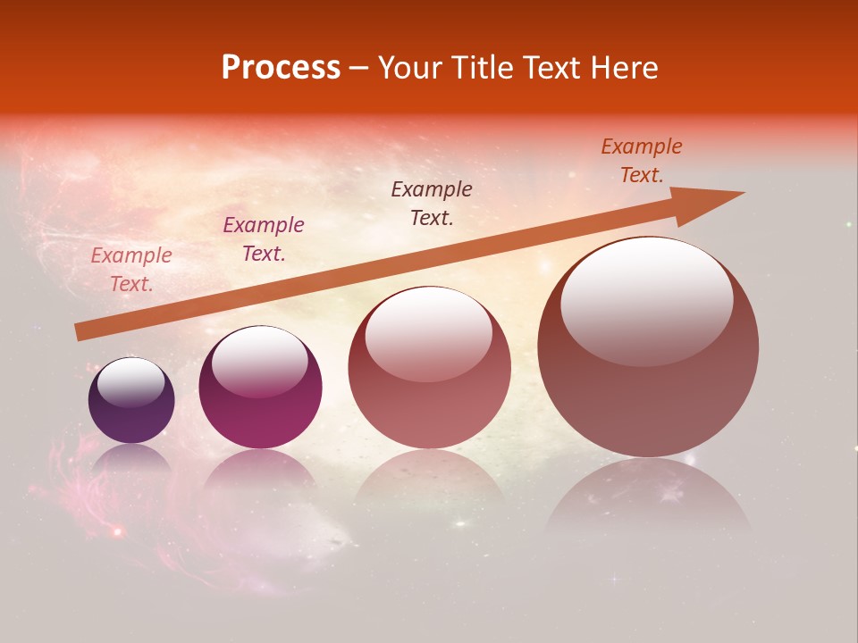 Orbit Night Light PowerPoint Template