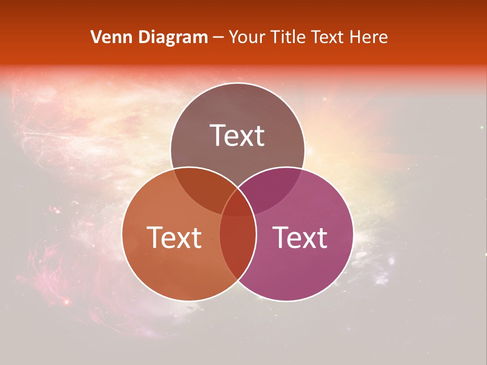 Orbit Night Light PowerPoint Template