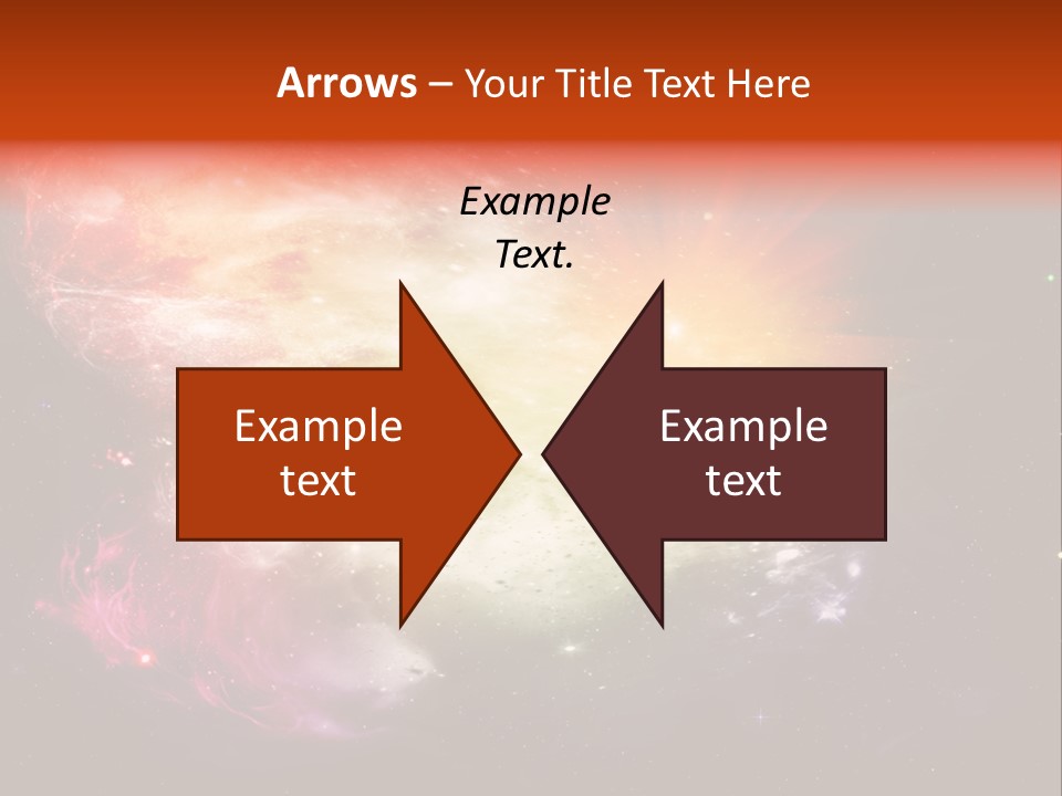 Orbit Night Light PowerPoint Template