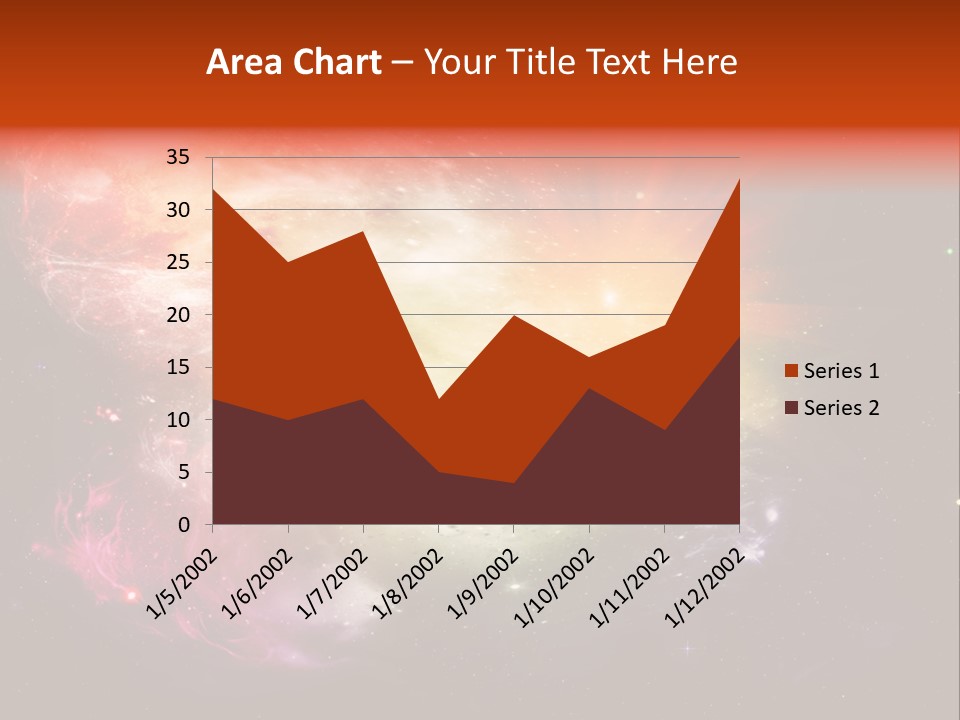 Orbit Night Light PowerPoint Template
