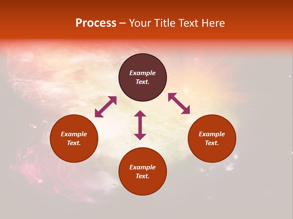 Orbit Night Light PowerPoint Template