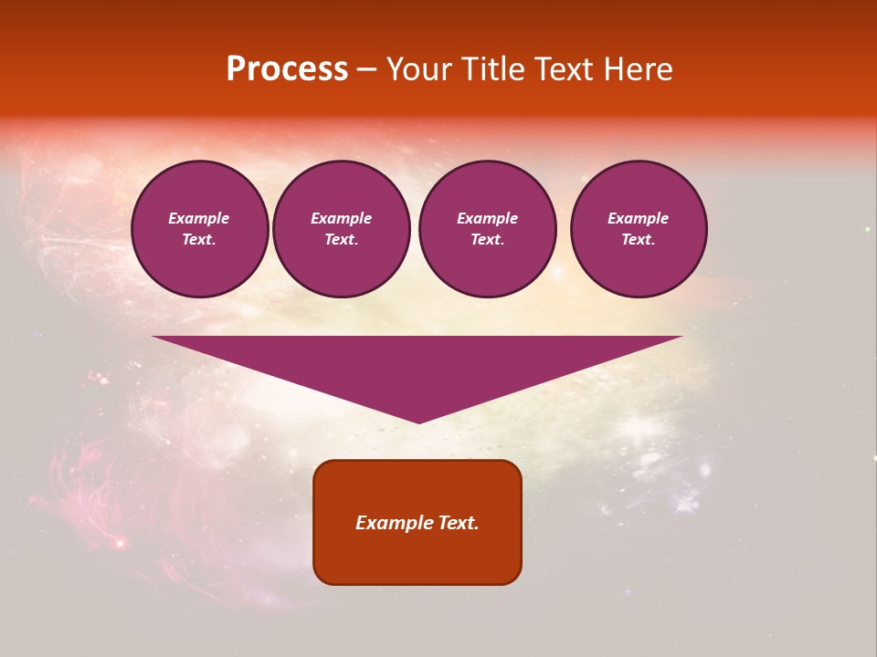 Orbit Night Light PowerPoint Template