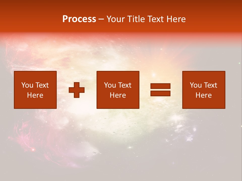 Orbit Night Light PowerPoint Template