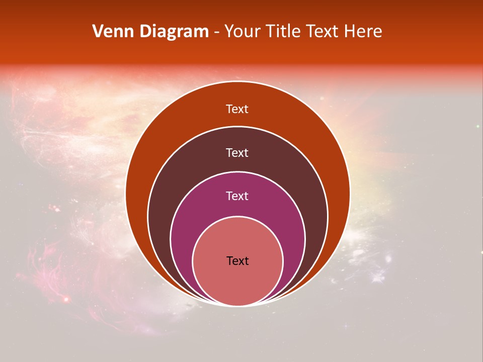 Orbit Night Light PowerPoint Template