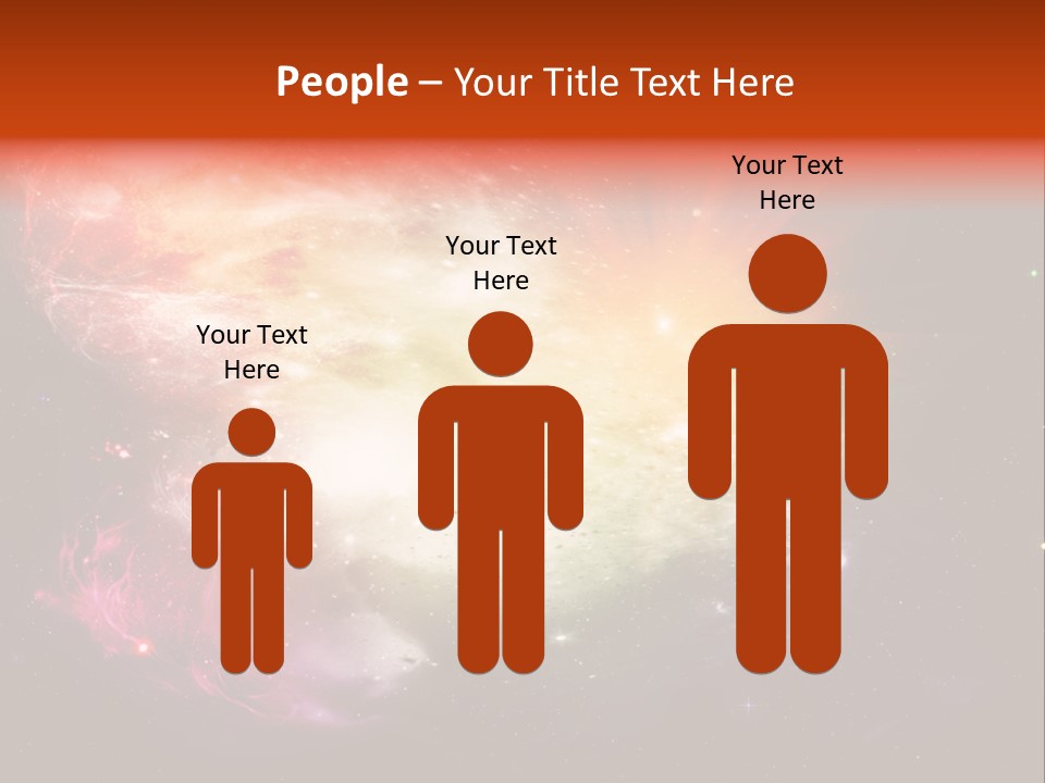 Orbit Night Light PowerPoint Template