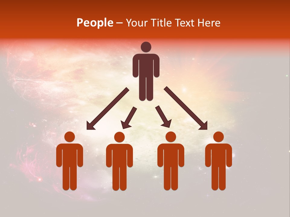 Orbit Night Light PowerPoint Template