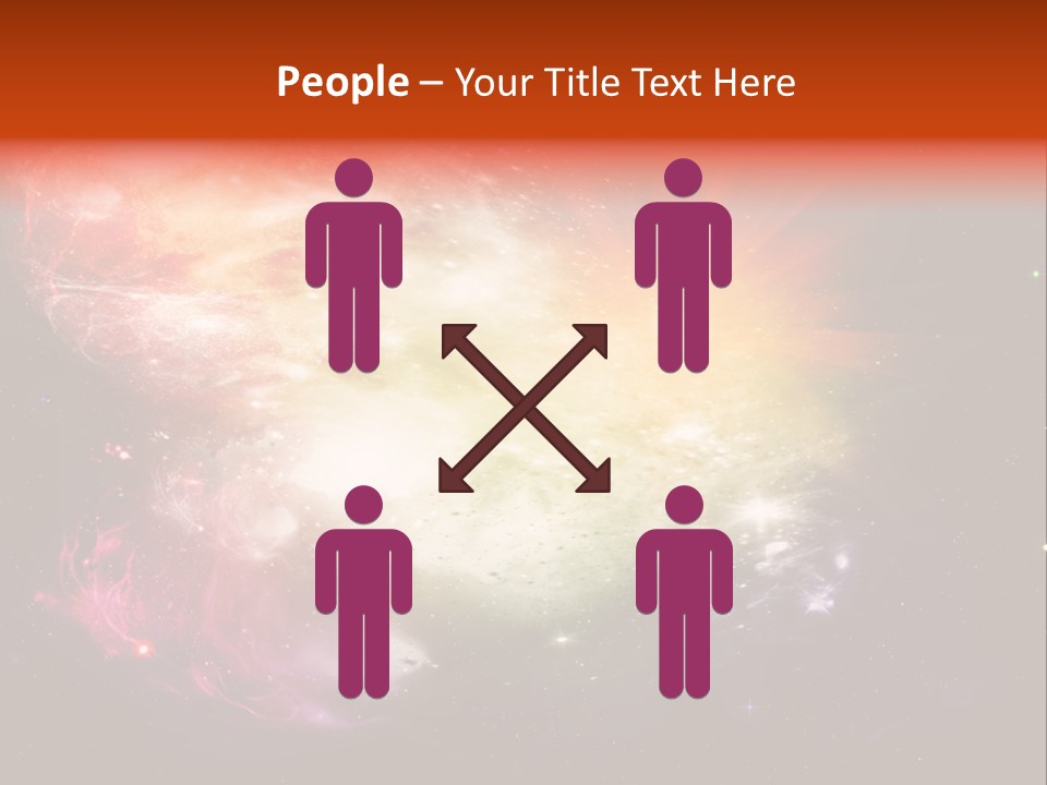 Orbit Night Light PowerPoint Template