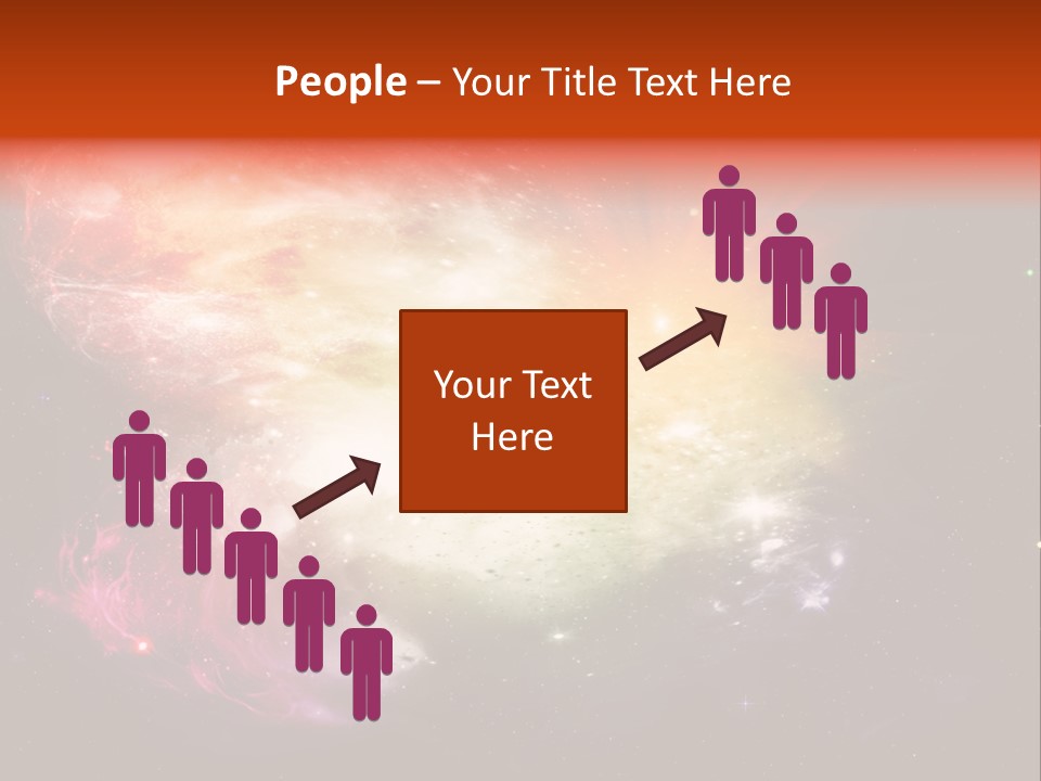 Orbit Night Light PowerPoint Template