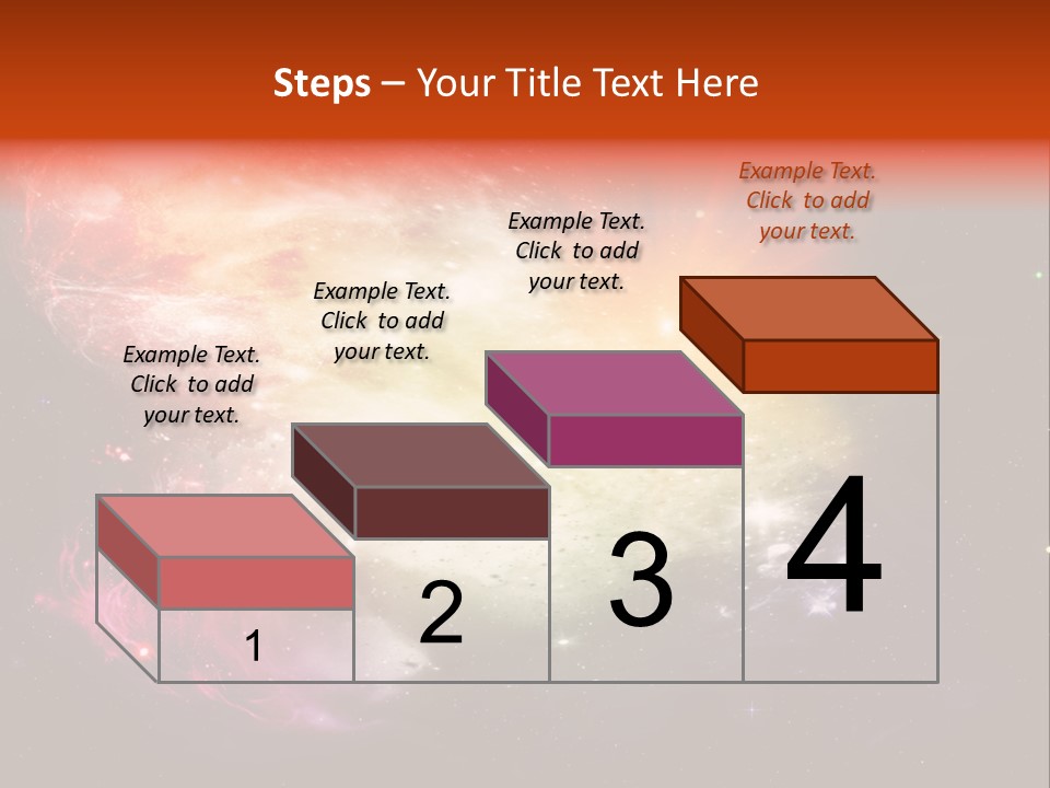 Orbit Night Light PowerPoint Template