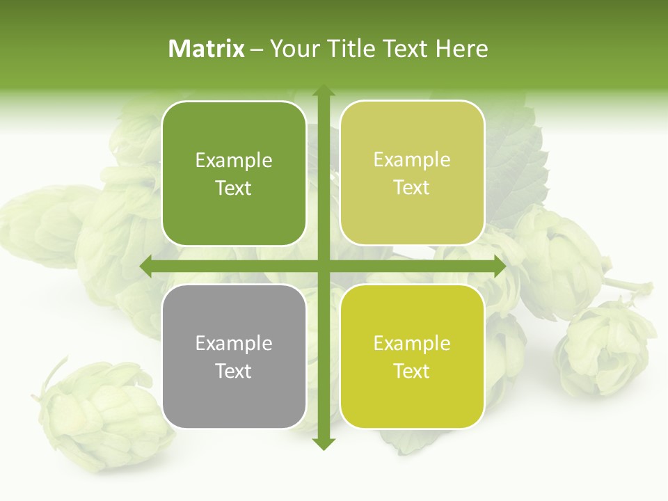 Close Up Nature Brewery PowerPoint Template