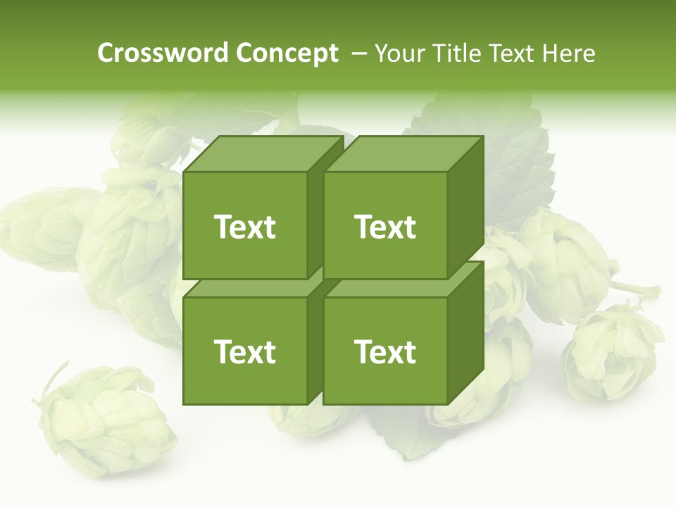 Close Up Nature Brewery PowerPoint Template