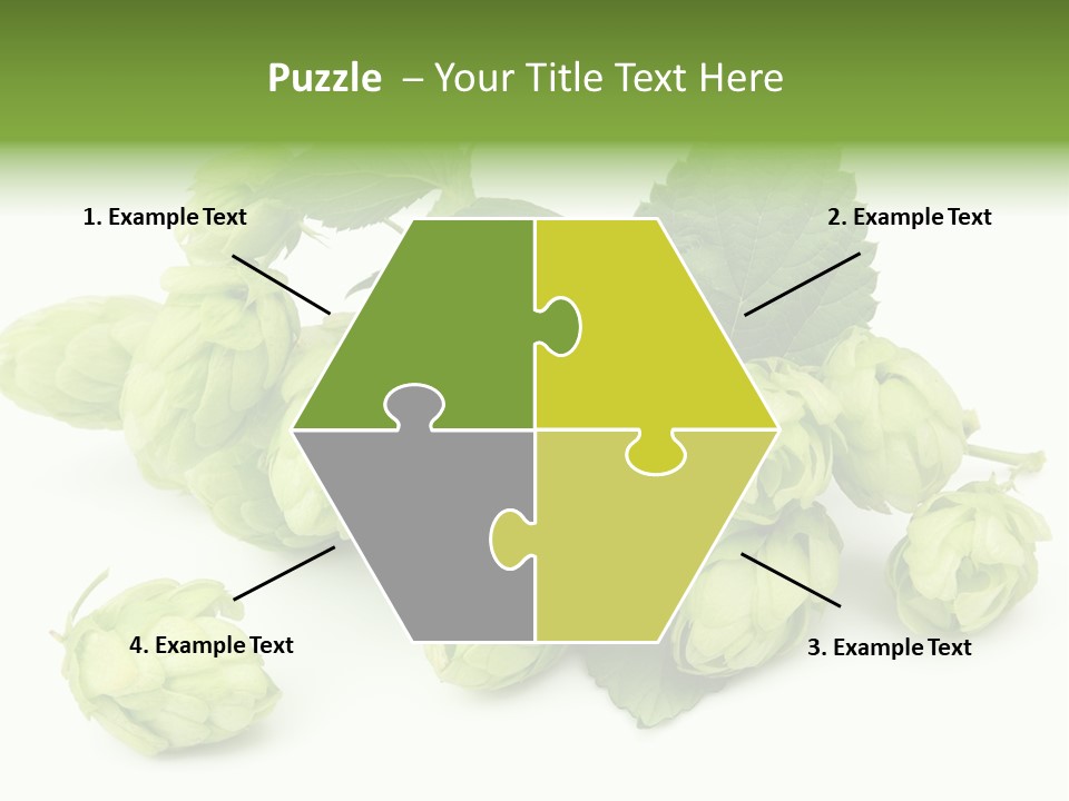 Close Up Nature Brewery PowerPoint Template