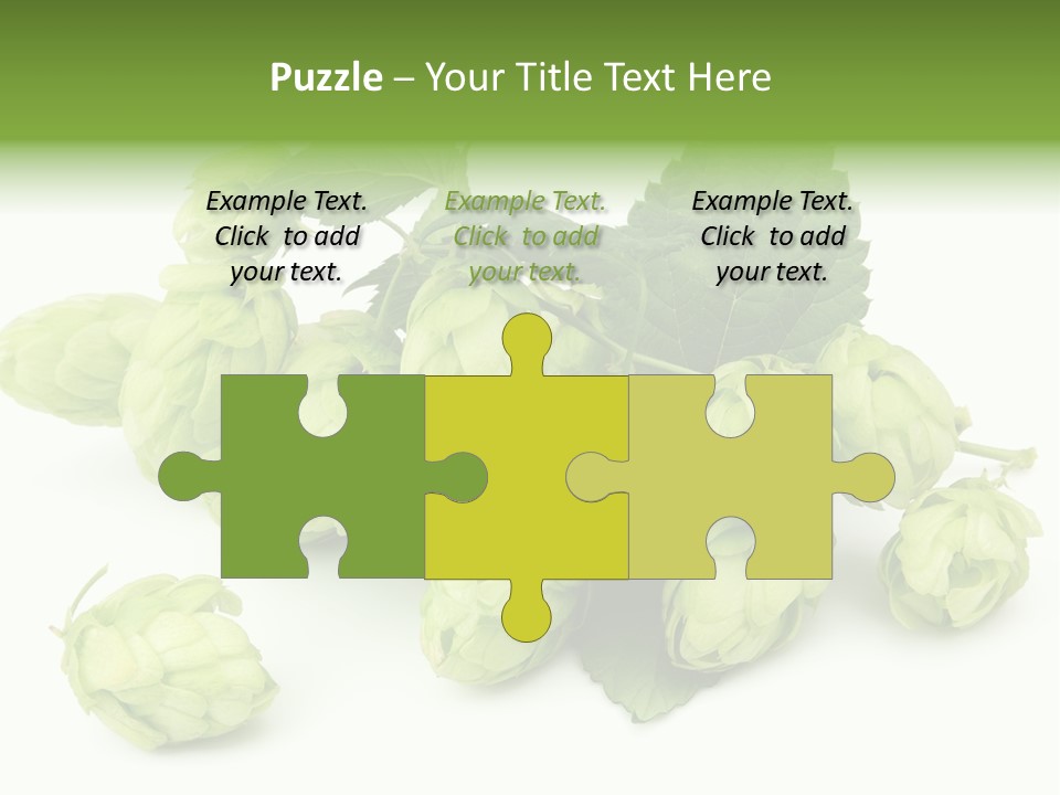 Close Up Nature Brewery PowerPoint Template