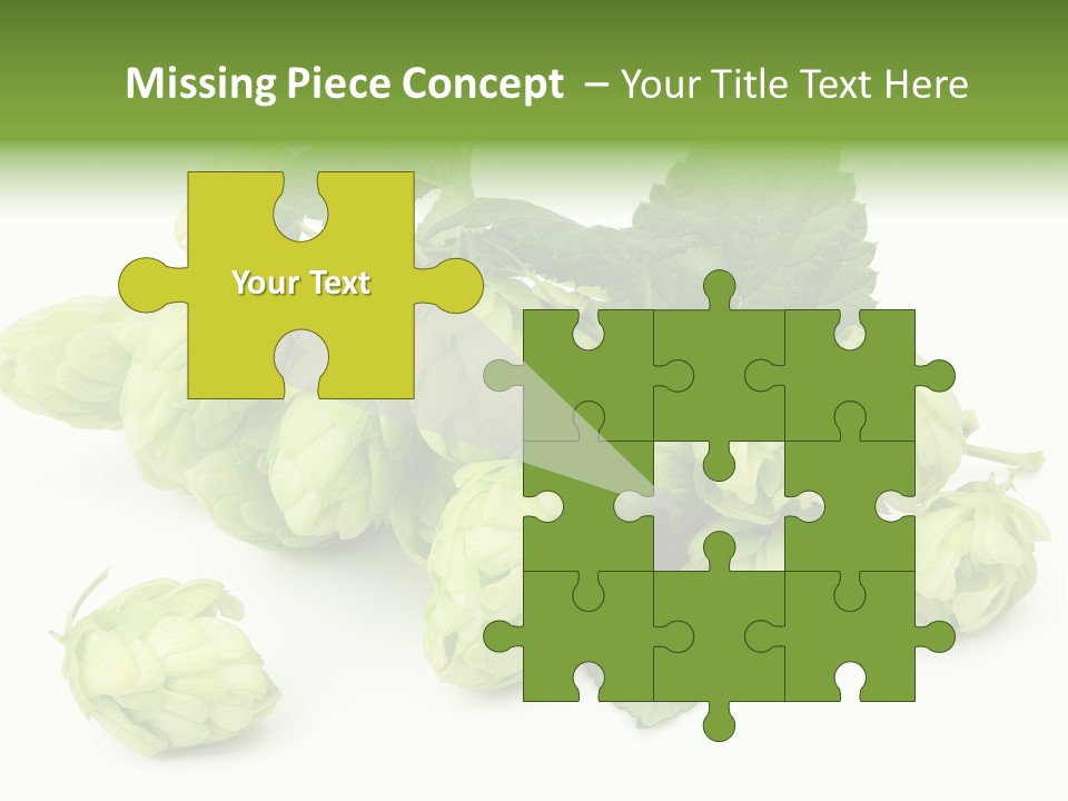 Close Up Nature Brewery PowerPoint Template