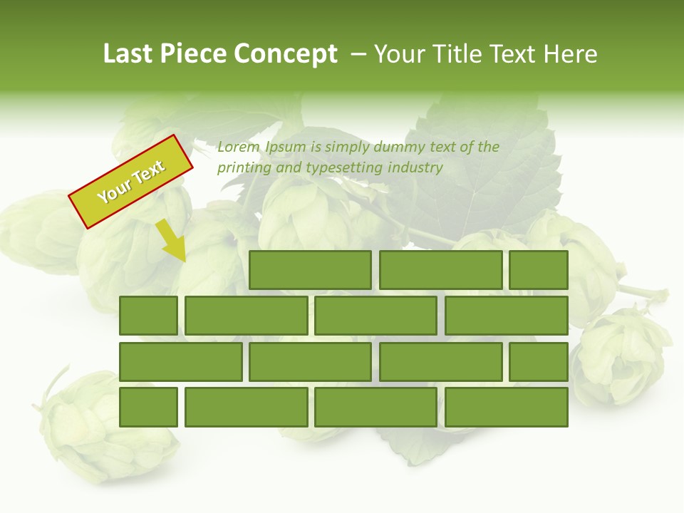 Close Up Nature Brewery PowerPoint Template