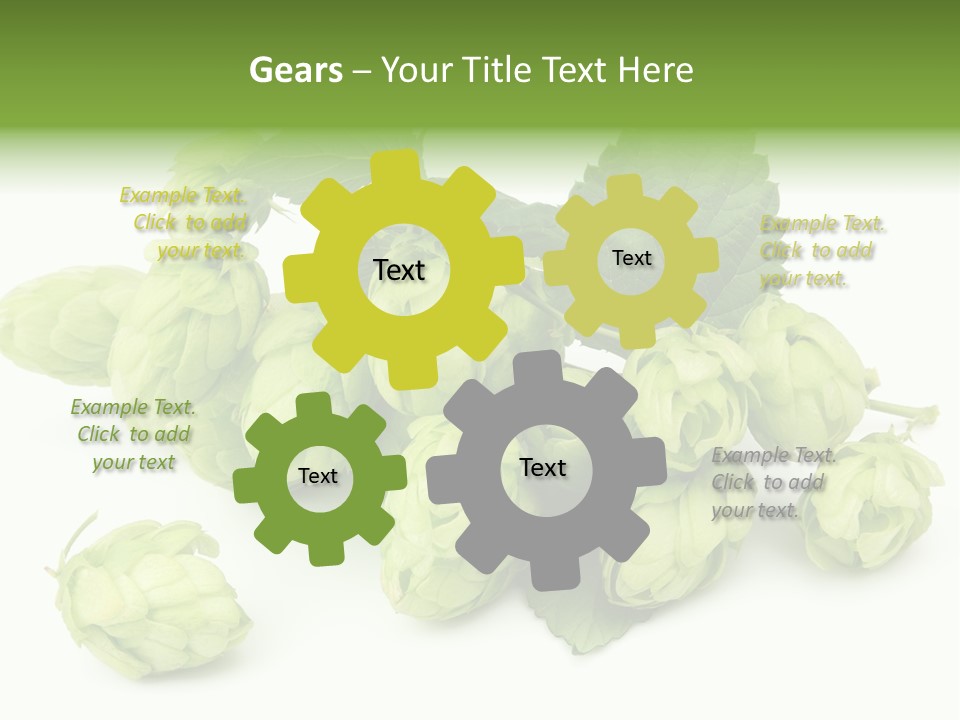 Close Up Nature Brewery PowerPoint Template
