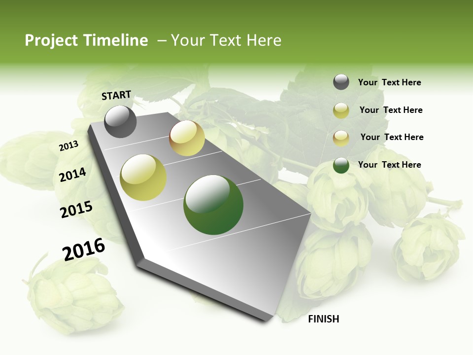 Close Up Nature Brewery PowerPoint Template