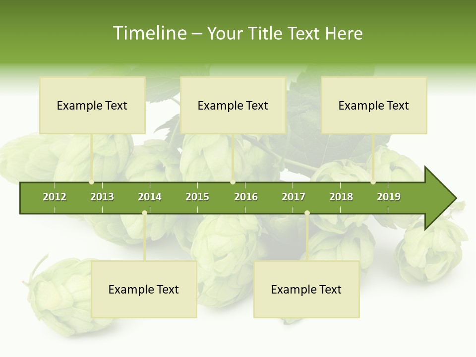 Close Up Nature Brewery PowerPoint Template