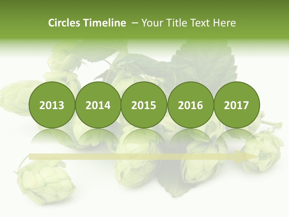 Close Up Nature Brewery PowerPoint Template