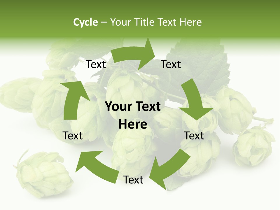 Close Up Nature Brewery PowerPoint Template