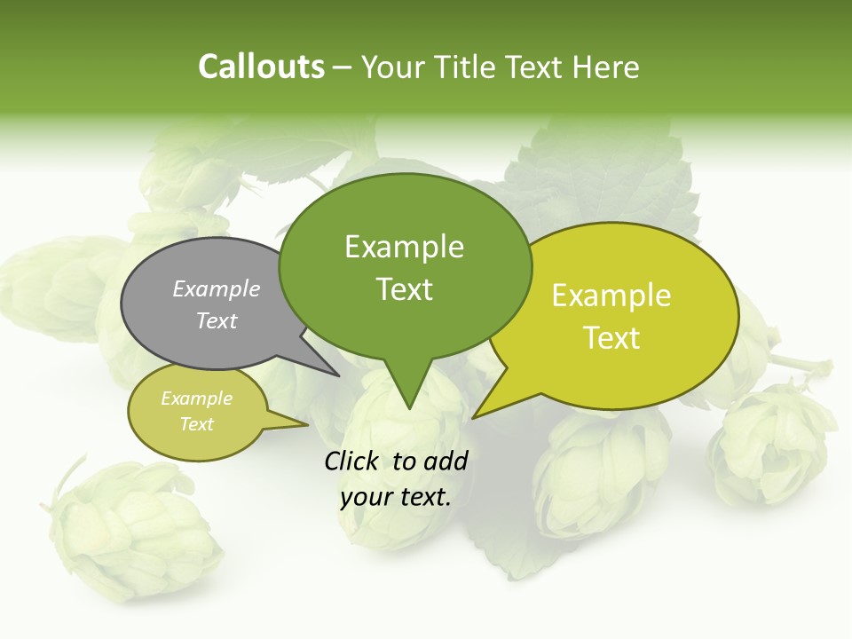 Close Up Nature Brewery PowerPoint Template