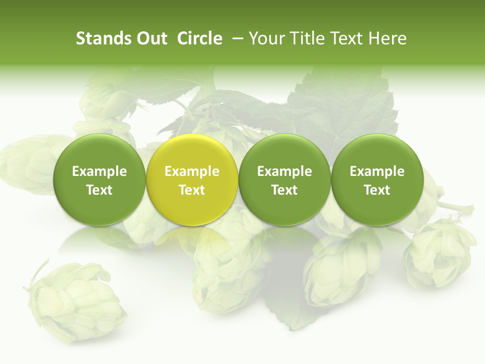 Close Up Nature Brewery PowerPoint Template