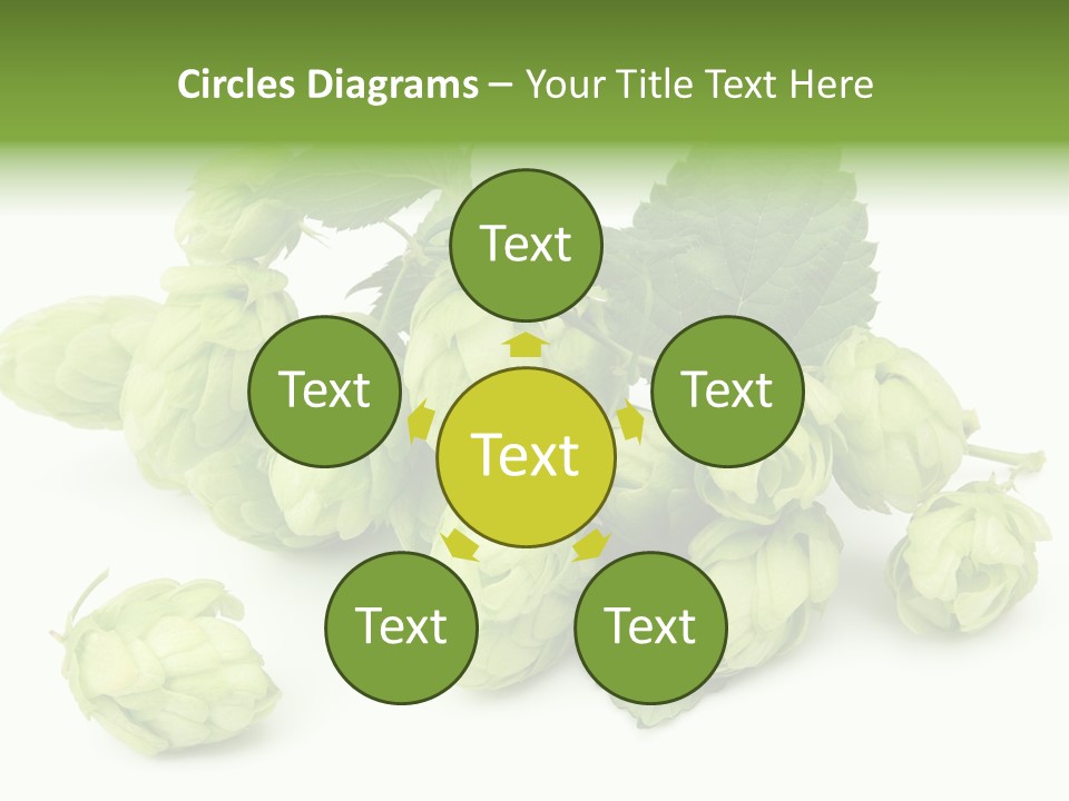 Close Up Nature Brewery PowerPoint Template