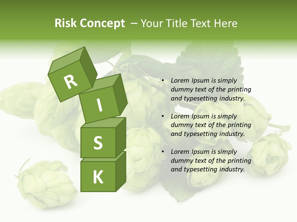 Close Up Nature Brewery PowerPoint Template