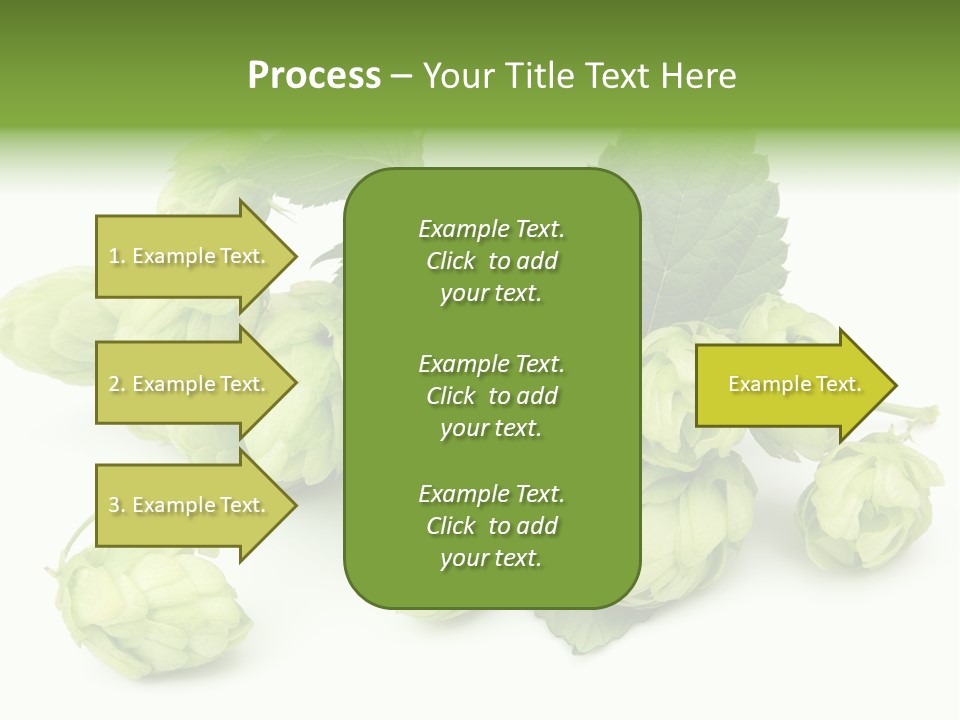 Close Up Nature Brewery PowerPoint Template