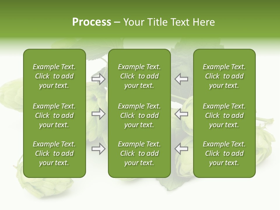 Close Up Nature Brewery PowerPoint Template
