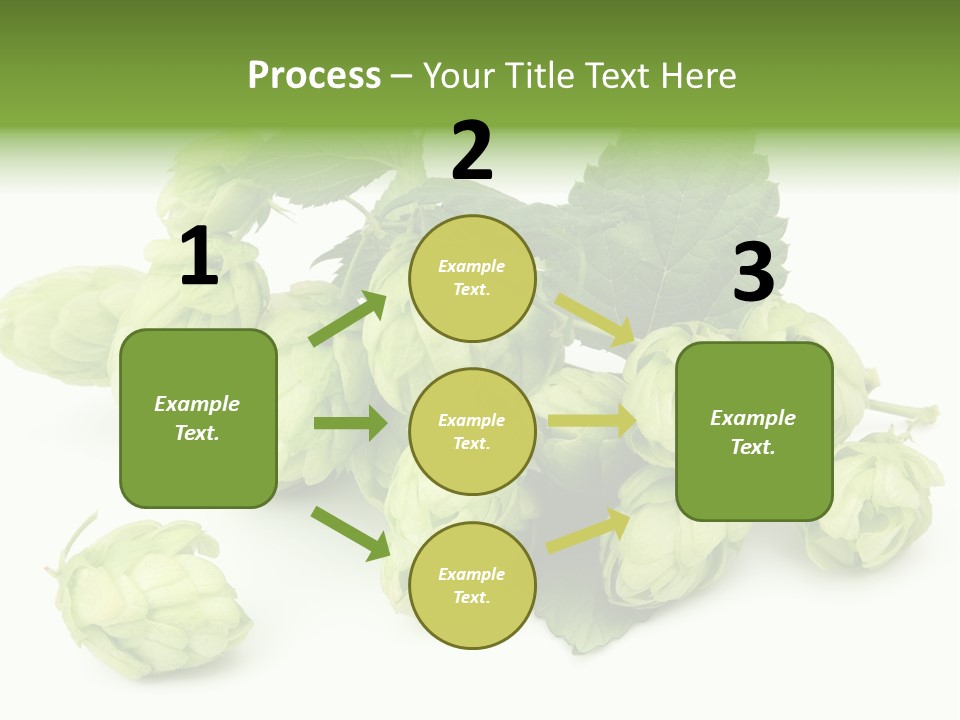 Close Up Nature Brewery PowerPoint Template