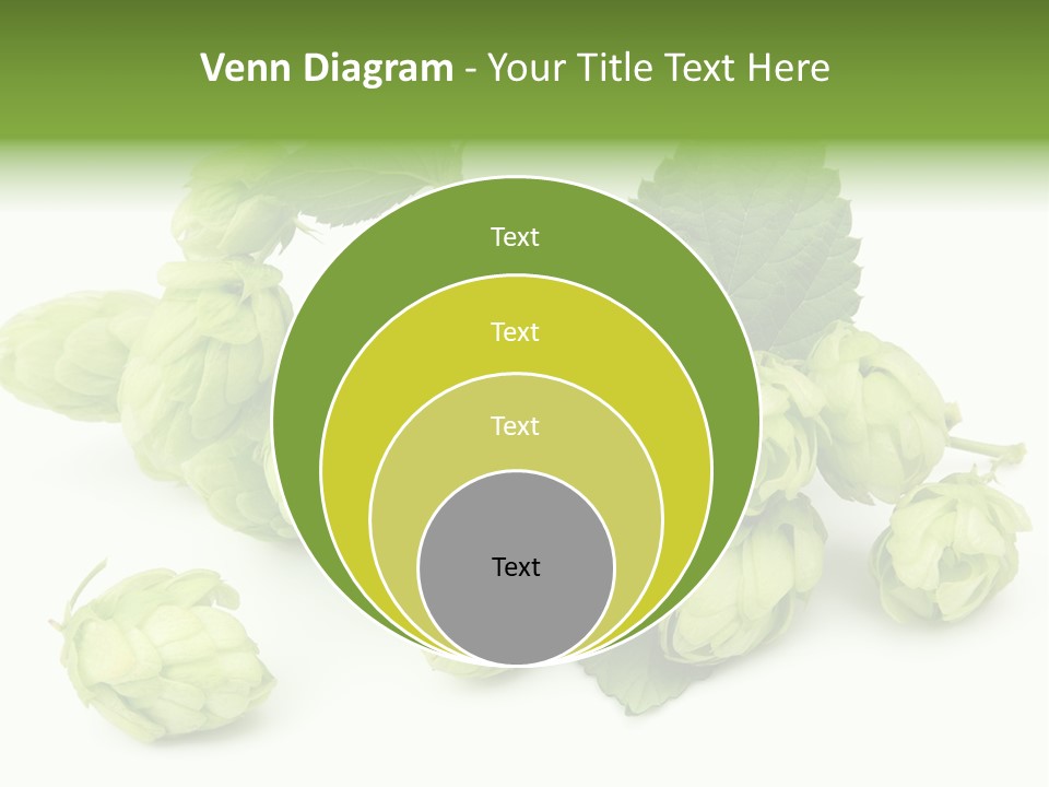 Close Up Nature Brewery PowerPoint Template