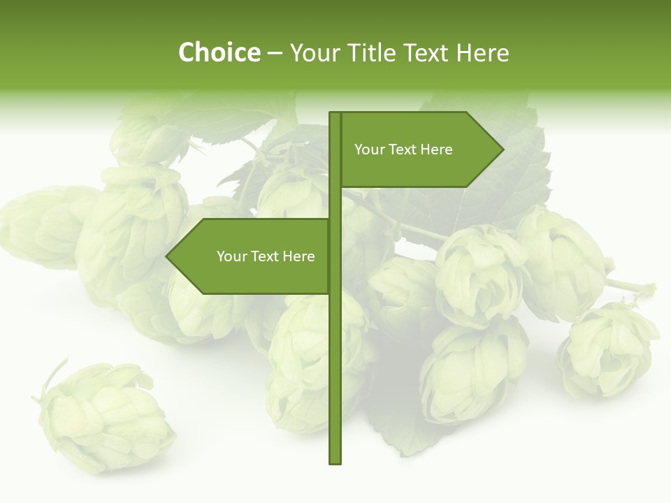 Close Up Nature Brewery PowerPoint Template