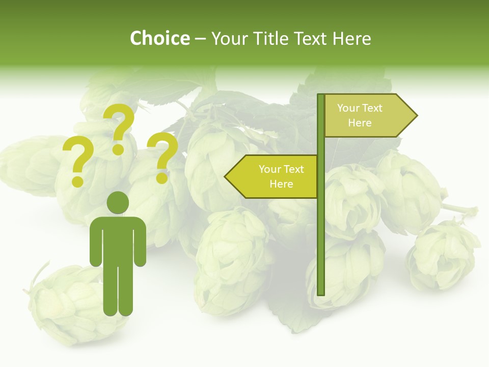 Close Up Nature Brewery PowerPoint Template
