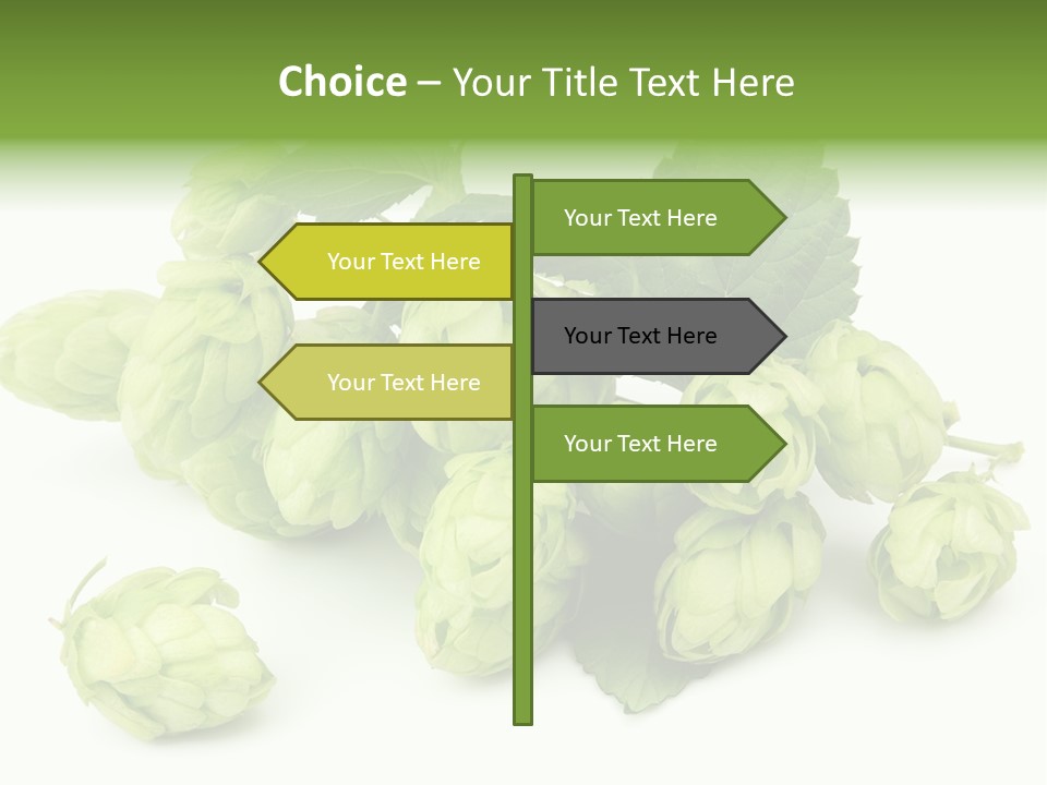 Close Up Nature Brewery PowerPoint Template